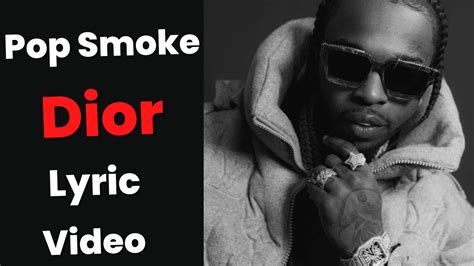 gonna dior|Pop Smoke – Dior (Remix) Lyrics .